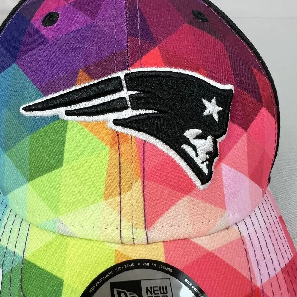 New England Patriots  New Era 39THIRTY 2023 Crucial Catch‎ Sideline Hat Sz L-XL